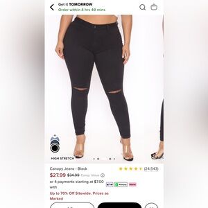 Fashion Nova Canopy Jeans